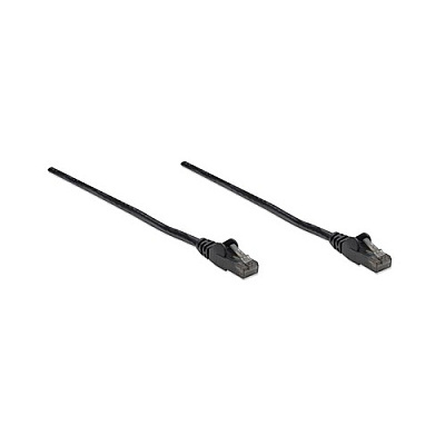 Intellinet 7 Ft Black Cat6 Snagless Patch Cable (342063)