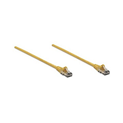 Intellinet 5 Ft Yellow Cat6 Snagless Patch Cable (342353)