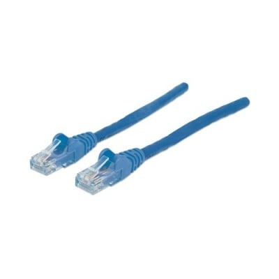 Intellinet 1.5 Ft Blue Cat6 Snagless Patch Cable (342568)
