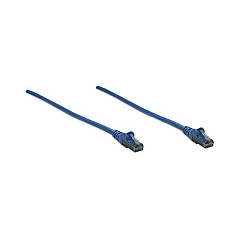 Intellinet 5 Ft Blue Cat6 Snagless Patch Cable (342582)
