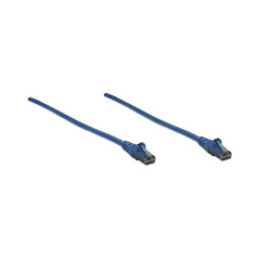 Intellinet 7 Ft Blue Cat6 Snagless Patch Cable (342599)