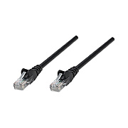 Intellinet 1.5 Ft Black Cat5e Snagless Patch Cable (345125)