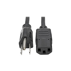 Tripp Lite 2ft Power Cord 13a 18awg 5-15p To C13 (P00600213A)