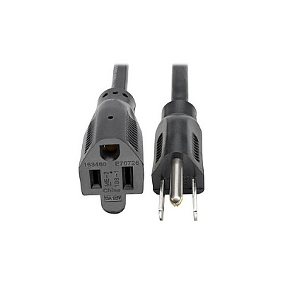 Tripp Lite 6ft Power Cord 13a 16awg 5-15p To 5-15r (P02400613A)
