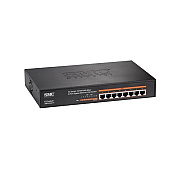 Edgecore Americas Networking 8-port 10 100 1000 Mbps Unmanaged Poe (GS801P NA)