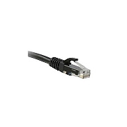 Enet Solutions Cat5e Black 10ft Molded Boot Patch Cbl (C5EBK10ENC)
