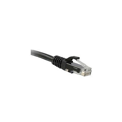 Enet Solutions Cat5e Black 50ft Molded Boot Patch Cbl (C5EBK50ENC)