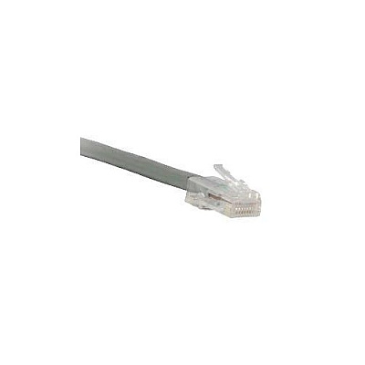 Enet Solutions Cat5e Gray 10ft No Boot Patch Cable (C5EGYNB10ENC)