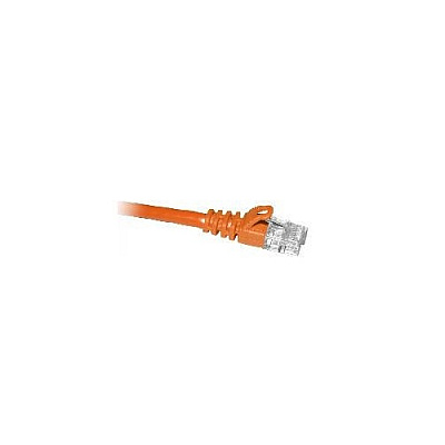 Enet Solutions Cat5e Orange 7ft Molded Boot Patch Cbl (C5EOR7ENC)