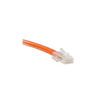 Enet Solutions Cat5e Orange 14ft No Boot Patch Cable (C5EORNB14ENC)
