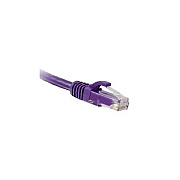 Enet Solutions Cat5e Purple 50ft Molded Boot Patch Cbl (C5EPR50ENC)