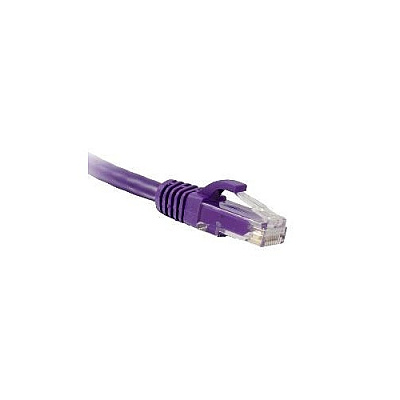 Enet Solutions Cat5e Purple 50ft Molded Boot Patch Cbl (C5EPR50ENC)