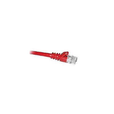 Enet Solutions Cat5e Red 50ft Molded Boot Patch Cbl (C5ERD50ENC)