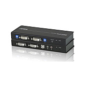 Aten Dvi Dual View Kvm Extender Up To 200 Ft. (CE604)