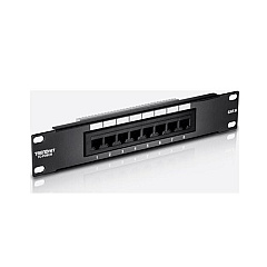 Trendnet 8-port Cat. 6 Unshielded Patch Panel (10" Wide) (TCP08C6)