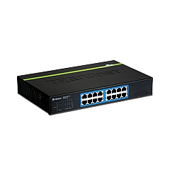 Trendnet 16-port Gigabit Greennet Switch(metal Desktop) W/ Internal Power (TEGS16DG)