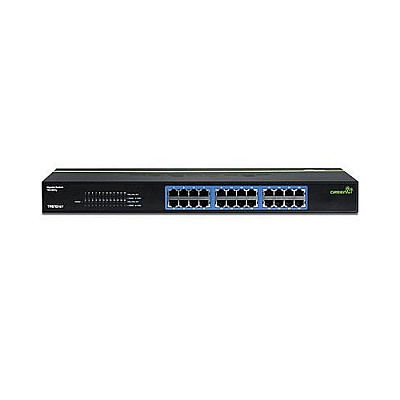 Trendnet 24-port Gigabit Greennet Switch(rack Mount) (TEGS24G)