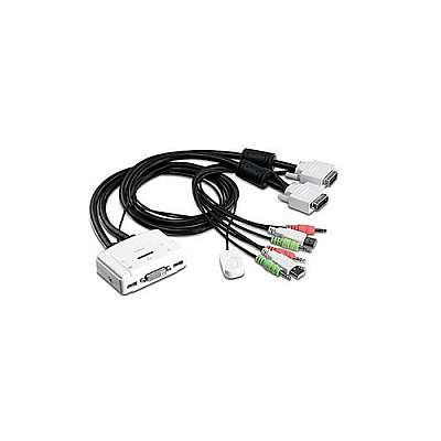 Trendnet 2-port Dvi Audio Kvm Switch (TK214I)