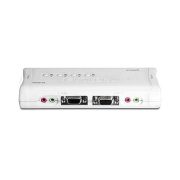 Trendnet 4-port Kit Waudio Include 4 X Kvm Cables (TK-409K)