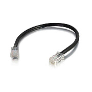 C2G 6in Cat5e Nonbooted Utp Cable-blk (00943)