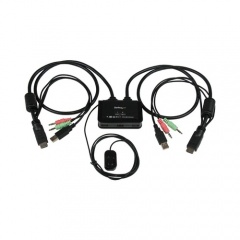 Startech.Com 2 Port Usb Hdmi Cable Kvm Switch (SV211HDUA)