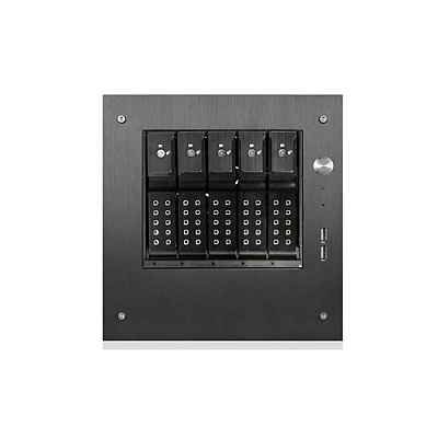 Istarusa 5x3.5"trayless Mini-itx Twr Blk (S35DE5BK)