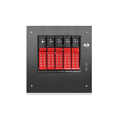 Istarusa 5x3.5" Trayless Mini-itx Twr Rd (S35DE5RD)