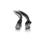 C2G 6in Cat5e Snagless Ethernet Cable-black (00933)