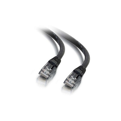 C2G 6in Cat6 Snagless Ethernet Cable-black (00953)