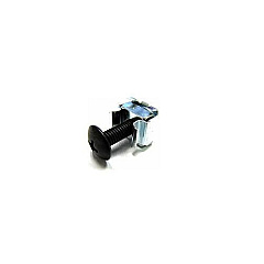 Weltron Cage Nuts Black 100pack (90SCCAGENUT)