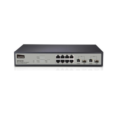 Netis Systems Netis 8 10/100+2 Layer 2 Managed (ST3310)