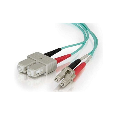 Leviton 2m Lc-sc 50/125 Mm Om4 Fiber Cable (01009)