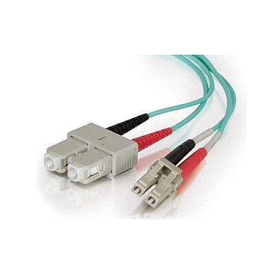 Leviton 5m Lc-sc 50/125 Mm Om4 Fiber Cable (01011)