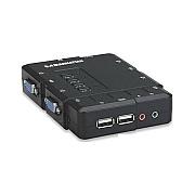 Manhattan - Strategic 4-port Compact Kvm Switch (151269)