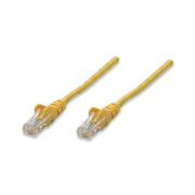 Intellinet 50 Ft Yellow Cat5e Snagless Patch Cable (320610)