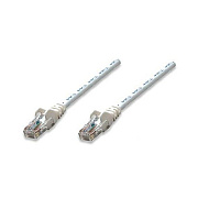Intellinet 50 Ft White Cat5e Snagless Patch Cable (320726)