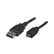 Manhattan - Strategic 1.5 Ft Usb 2.0 A/ M Micro-b/ M (325677)