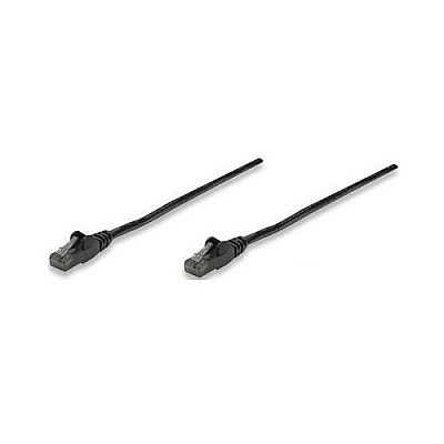 Intellinet 100 Ft Black Cat6 Snagless Patch Cable (342124)