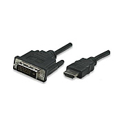Manhattan - Strategic 6 Ft Hdmi M/dvi-d/m, Dual Link (372503)