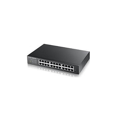 Zyxel Gs1900-24 Fanless 24port Gbe L2 (GS190024)