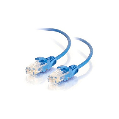 C2G 2ft Cat6 Utp 28awg Blue (01074)