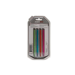 Mobile Edge Aluminum Tech Stylus Pens - 4 Pack (MEASPA4)