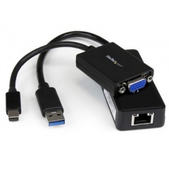 Startech.Com X1 Carbon Vga Gbe Ethernet Adapter Kit (LENX1MDPUGBK)