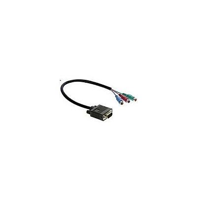 Kramer Electronics 15 Pin Hd To 3 Rca Breakout Cable (CGM/3RVF1)