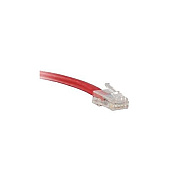 Enet Solutions Cat6 Red 7ft No Boot Patch Cable (C6RDNB7ENC)