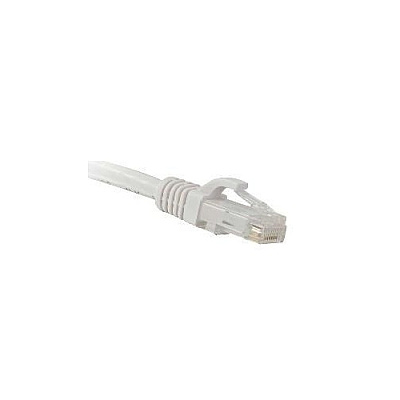 Enet Solutions Cat6 White 50ft Molded Boot Patch Cbl (C6WH50ENC)