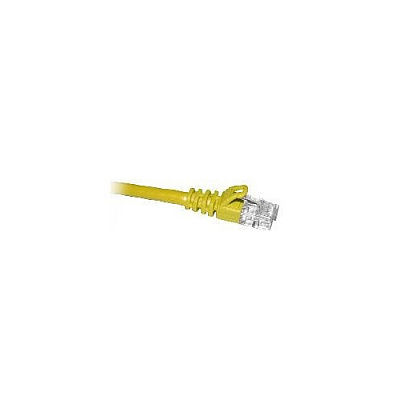 Enet Solutions Cat6 Yellow 10ft Molded Boot Patch Cbl (C6YL10ENC)