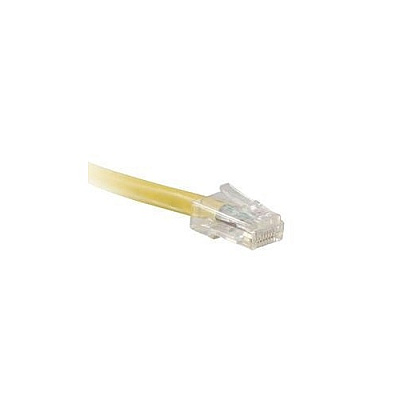 Enet Solutions Cat6 Yellow 7ft No Boot Patch Cable (C6YLNB7ENC)