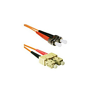 Enet Solutions Enet 2m (6.56 Ft) Sc-st Om2 50/125 (SCST502MENC)
