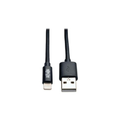 Tripp Lite 3ft Usb Lightning Charge Cable Black 1m (M100-003-BK)